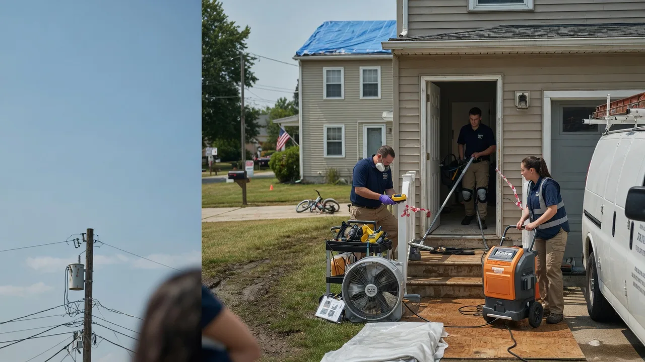 Water Damage Repair in Linton, IN near me